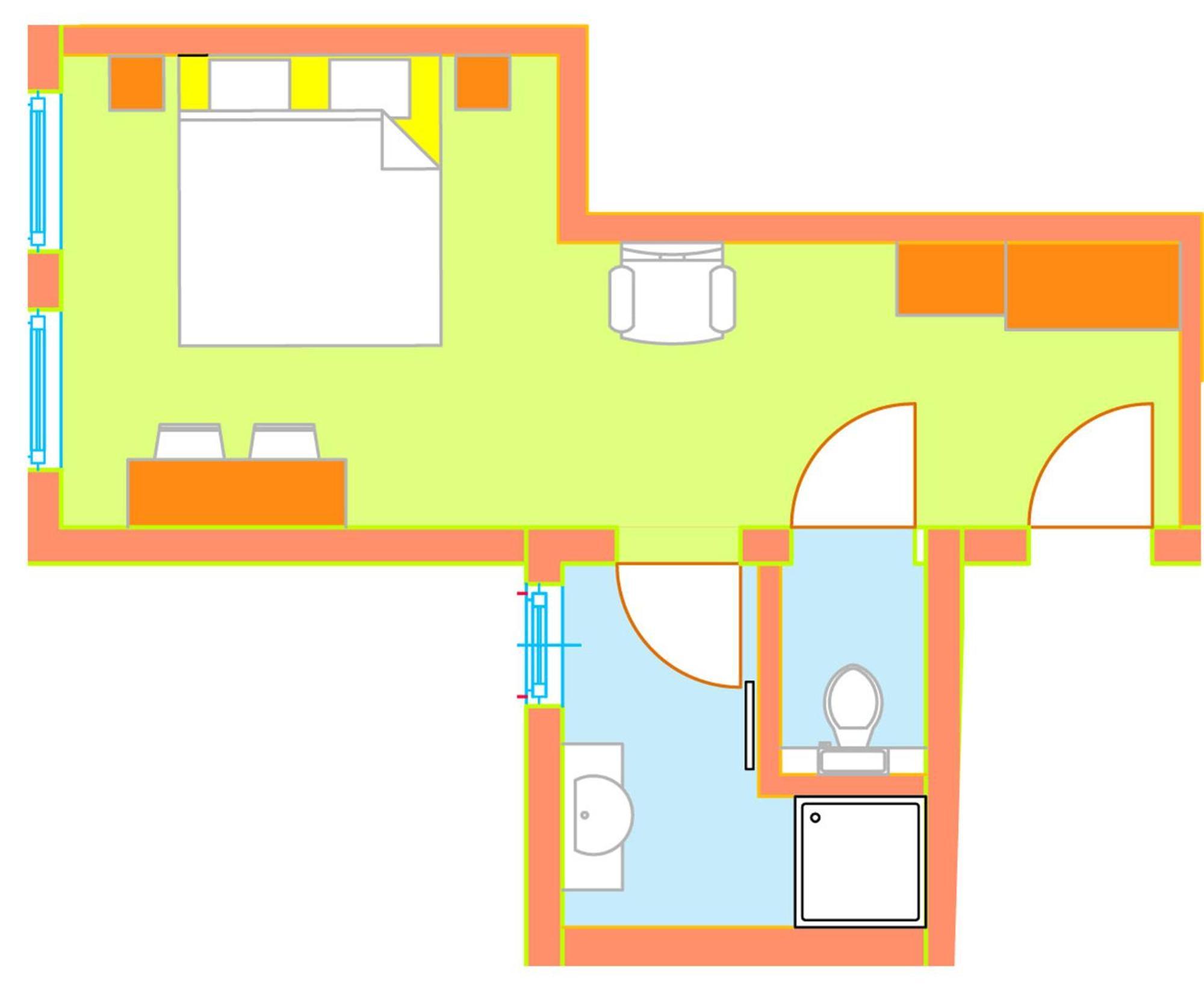 穆劳附近圣格奥尔根Haus Ofner Am Kreischberg住宿加早餐旅馆 客房 照片